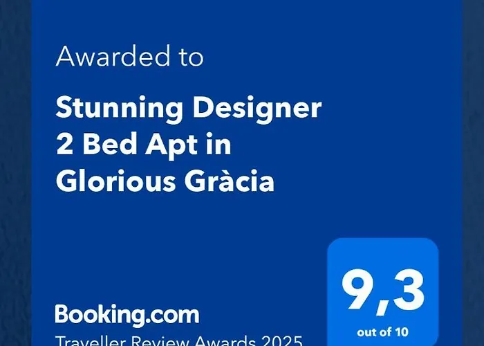 Stunning Designer 2 Bed Apt In Glorious Gracia
